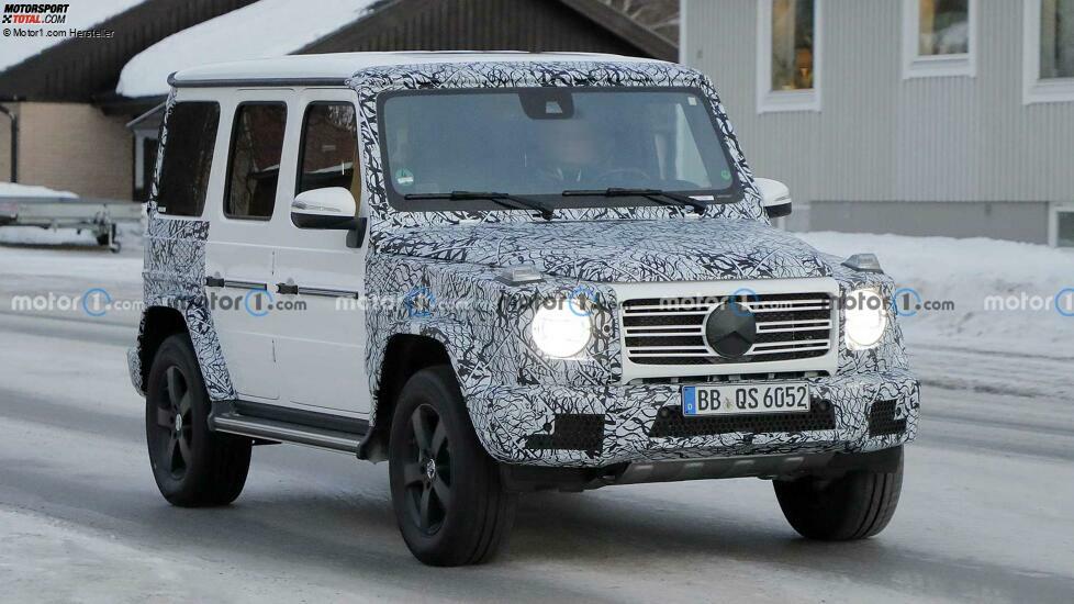 Mercedes-Benz G-Klasse Facelift-Spionagefoto
