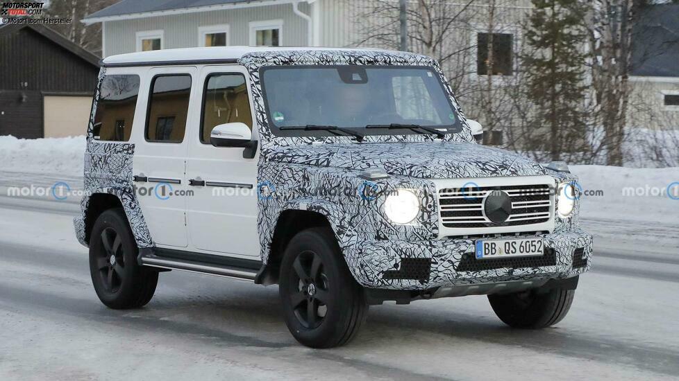 Mercedes-Benz G-Klasse Facelift-Spionagefoto