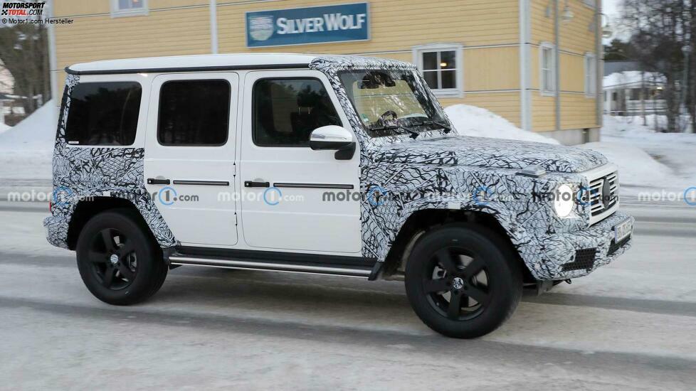 Mercedes-Benz G-Klasse Facelift-Spionagefoto