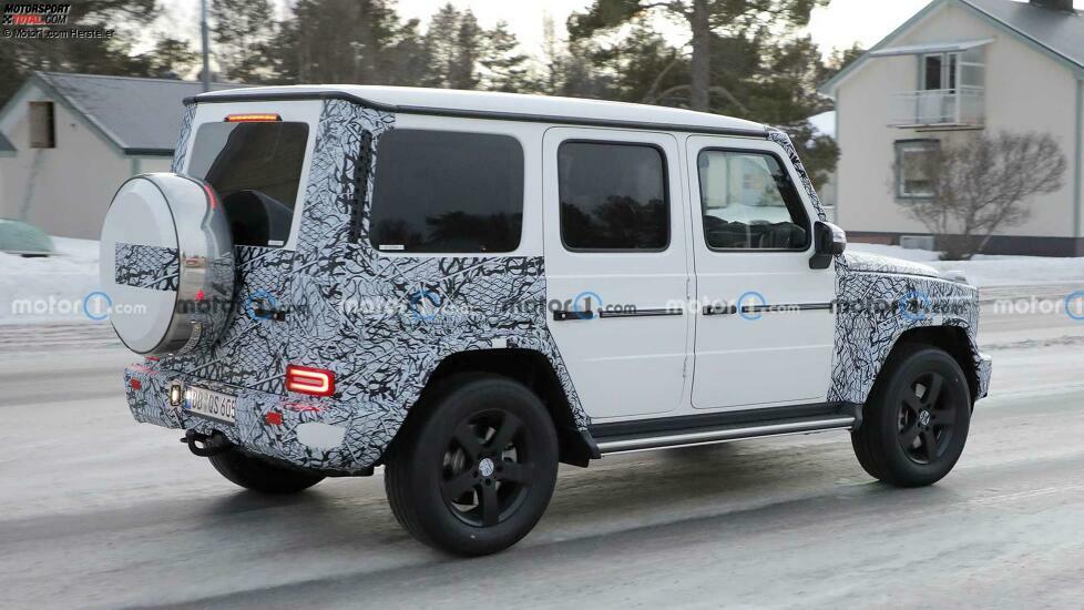 Mercedes-Benz G-Klasse Facelift-Spionagefoto