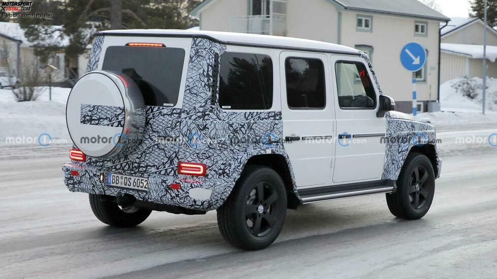 Mercedes-Benz G-Klasse Facelift-Spionagefoto