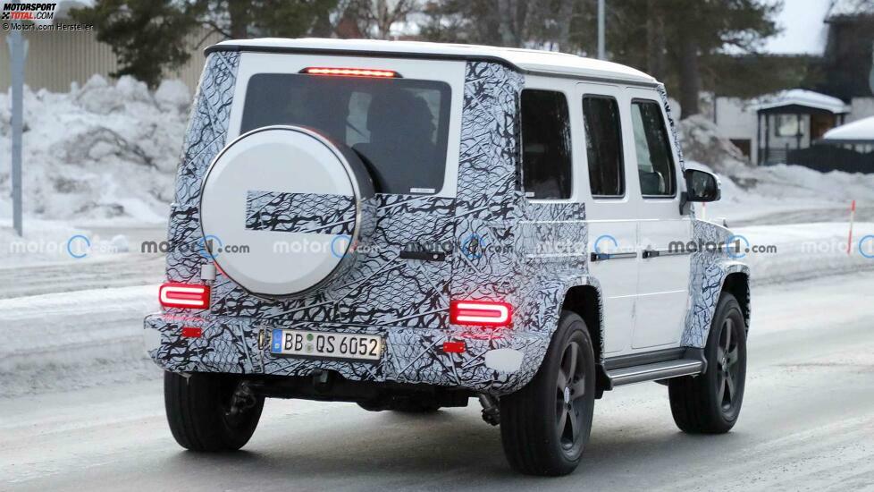 Mercedes-Benz G-Klasse Facelift-Spionagefoto