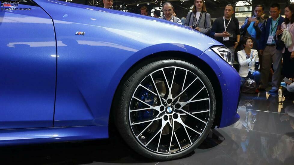BMW 3er 2019 auf dem Pariser Autosalon