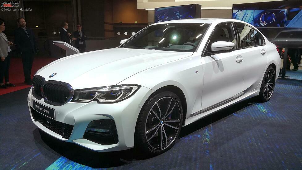 BMW 3er 2019 auf dem Pariser Autosalon