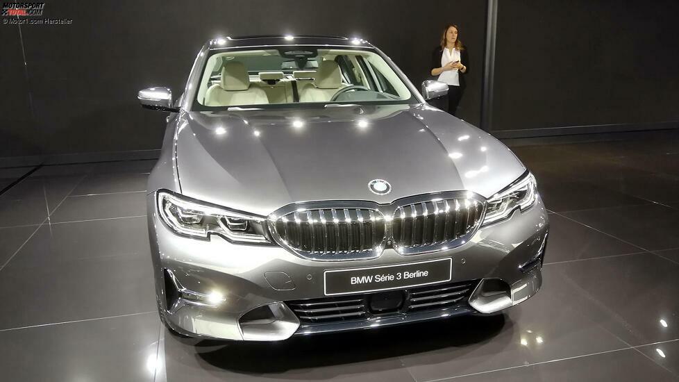 BMW 3er 2019 auf dem Pariser Autosalon