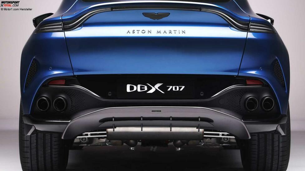 Aston Martin DBX707 Rückansicht