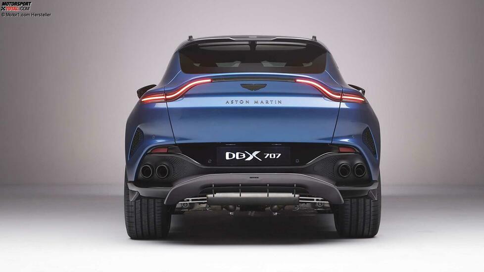 Aston Martin DBX707 Rückansicht