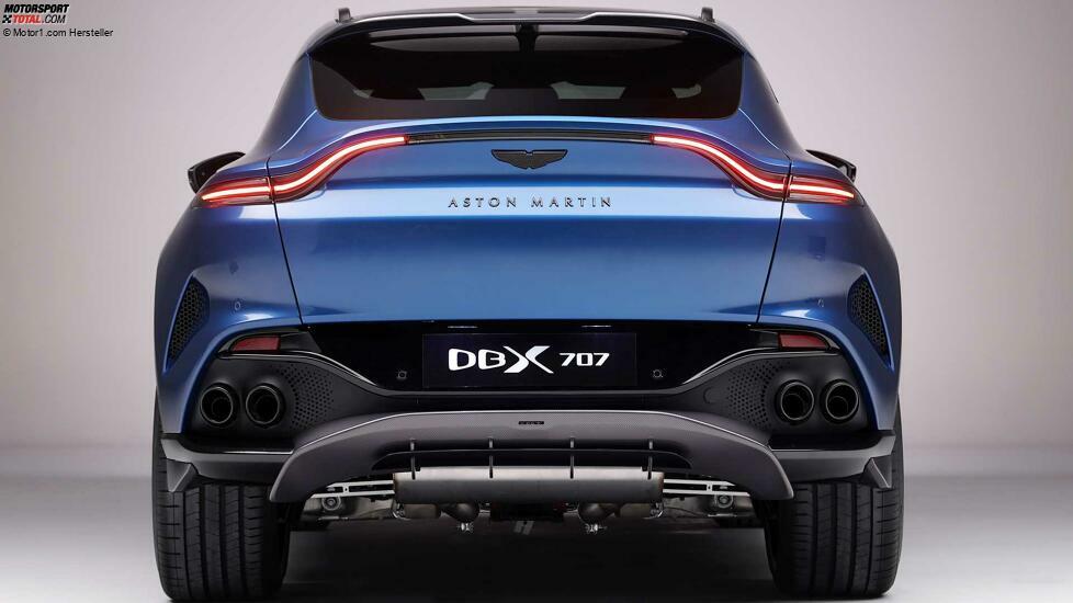 Aston Martin DBX707 Rückansicht