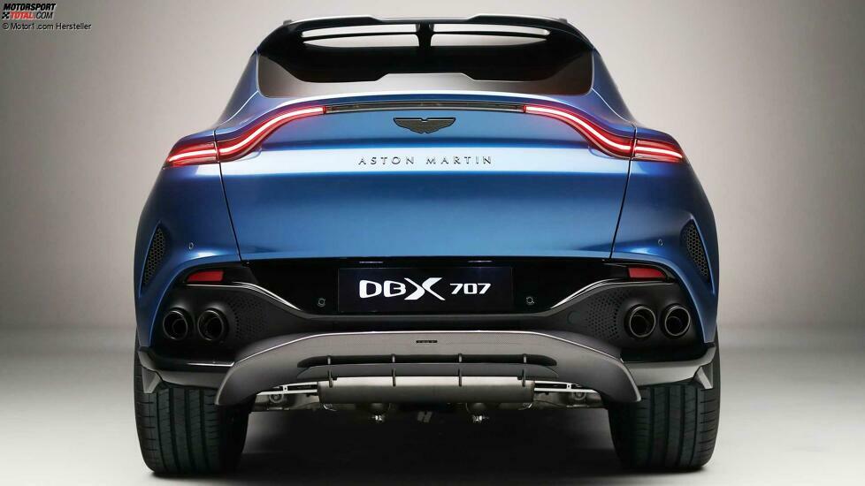 Aston Martin DBX707 Rückansicht