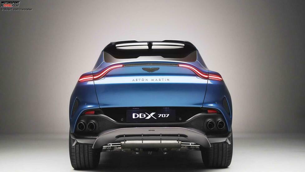 Aston Martin DBX707 Rückansicht