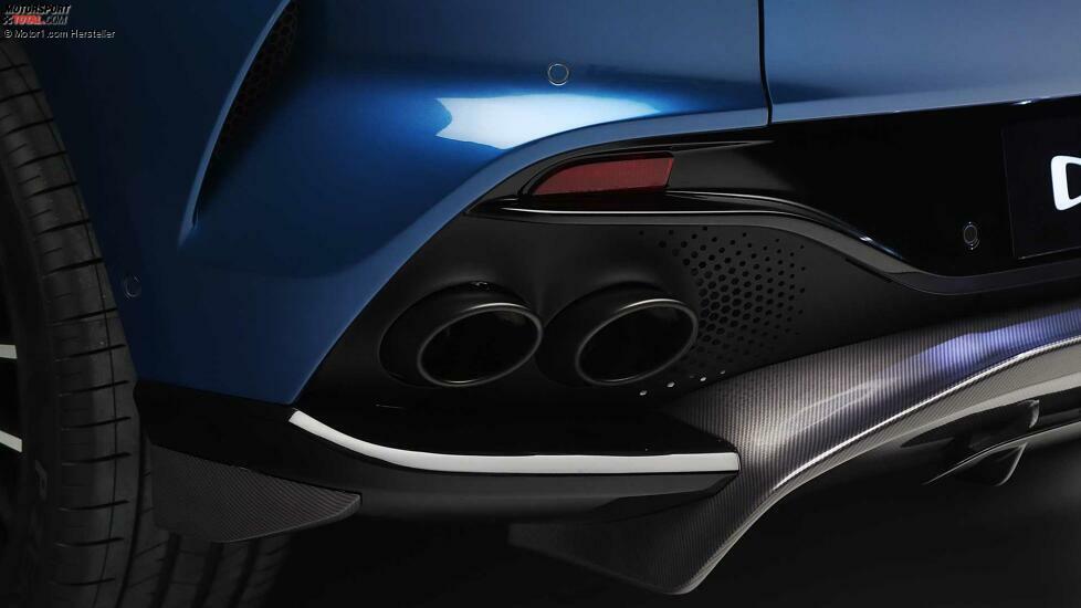Aston Martin DBX707 Auspuff