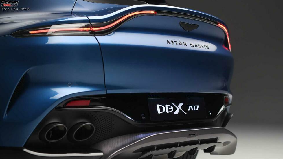 Aston Martin DBX707 Rückansicht