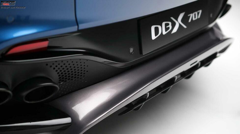 Aston Martin DBX707 Rückansicht