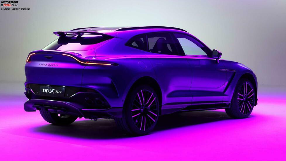 Aston Martin DBX707 Rückansicht