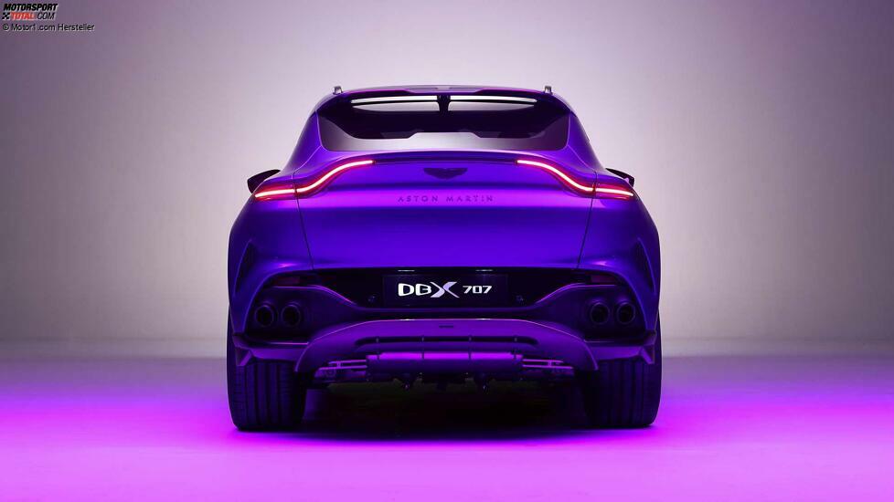 Aston Martin DBX707 Rückansicht