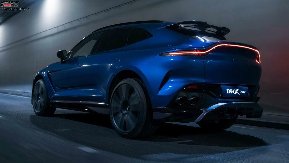 Aston Martin DBX707 Rückansicht