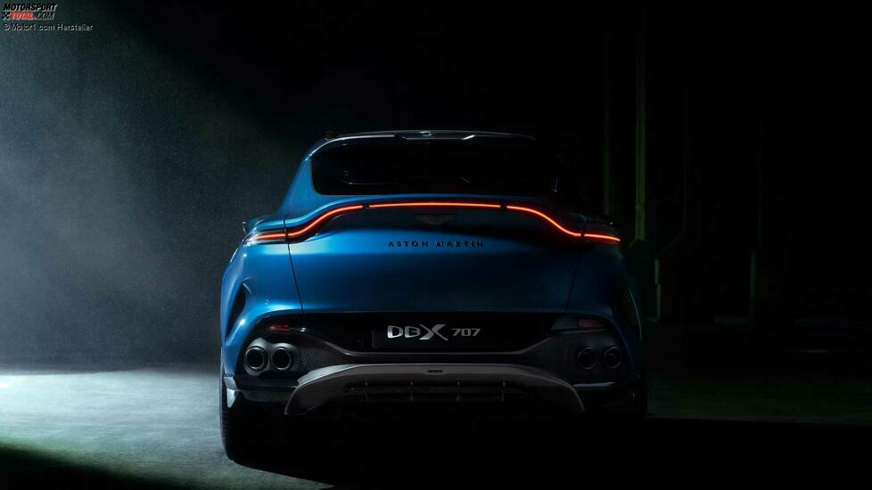 Aston Martin DBX707 Rückansicht