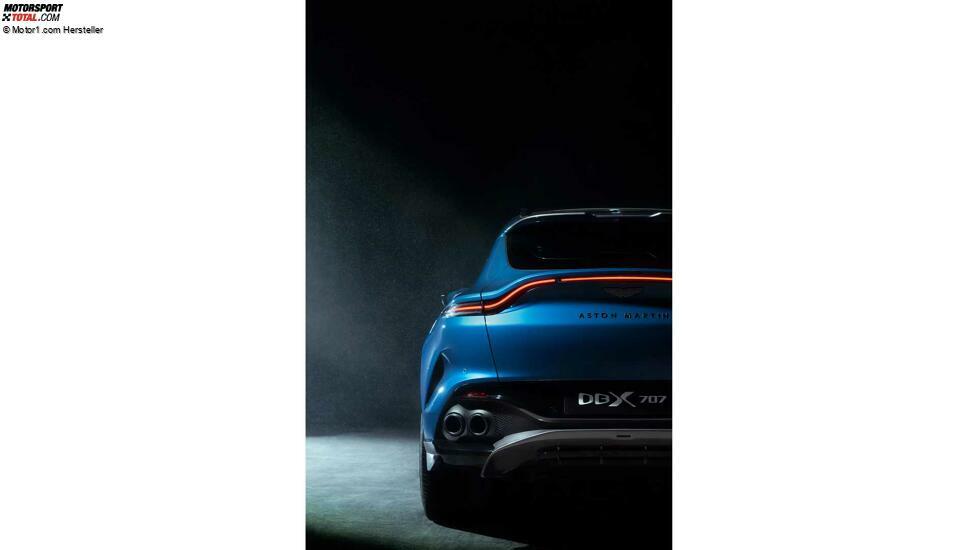 Aston Martin DBX707 Rückansicht