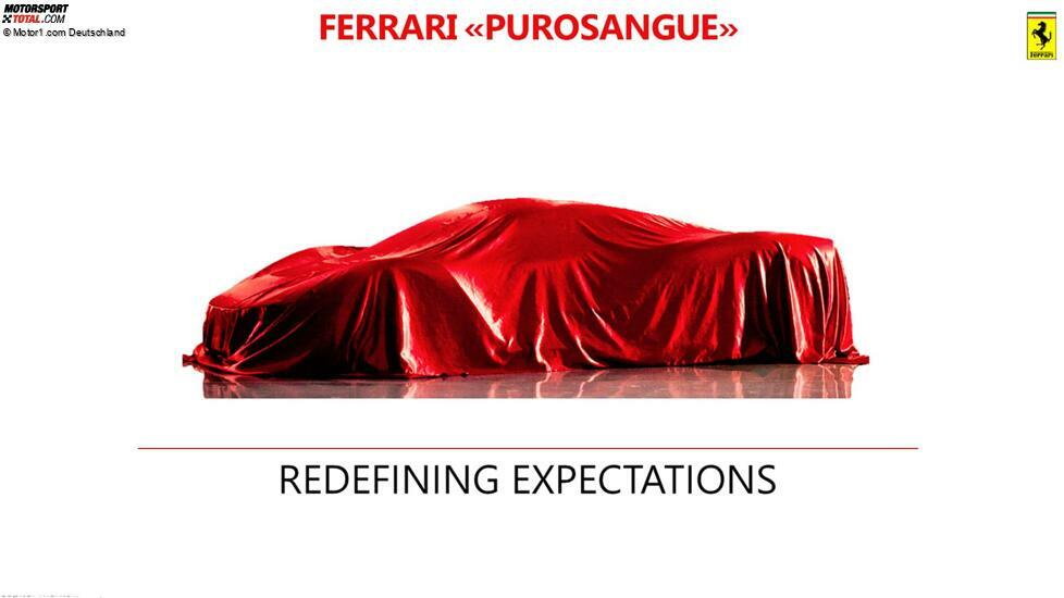 Ferrari Purosangue, il primo teaser dell'Utility Vehicle