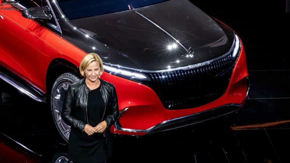 Mercedes -Maybach EQS (Media Night vor der IAA 2021): Mit Mercedes-Vertriebs-Vorstandsfrau Britta Seeger