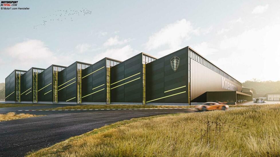 Geplante Erweiterung der Koenigsegg-Fabrik in Angelholm
