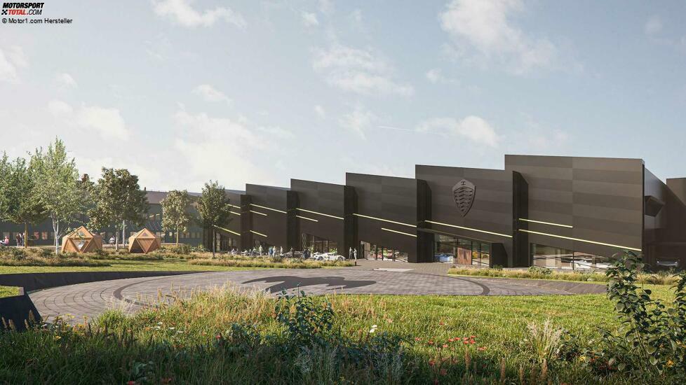 Geplante Erweiterung der Koenigsegg-Fabrik in Angelholm