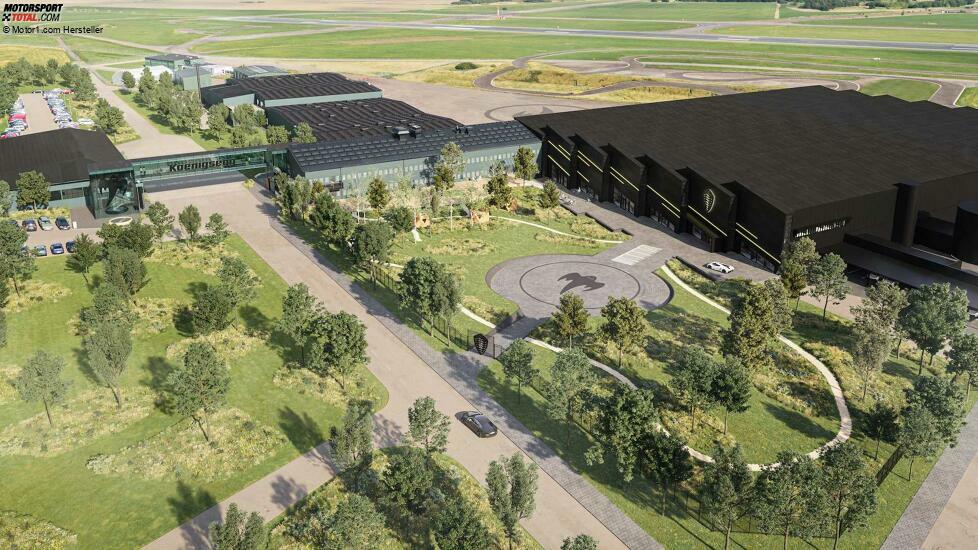 Geplante Erweiterung der Koenigsegg-Fabrik in Angelholm