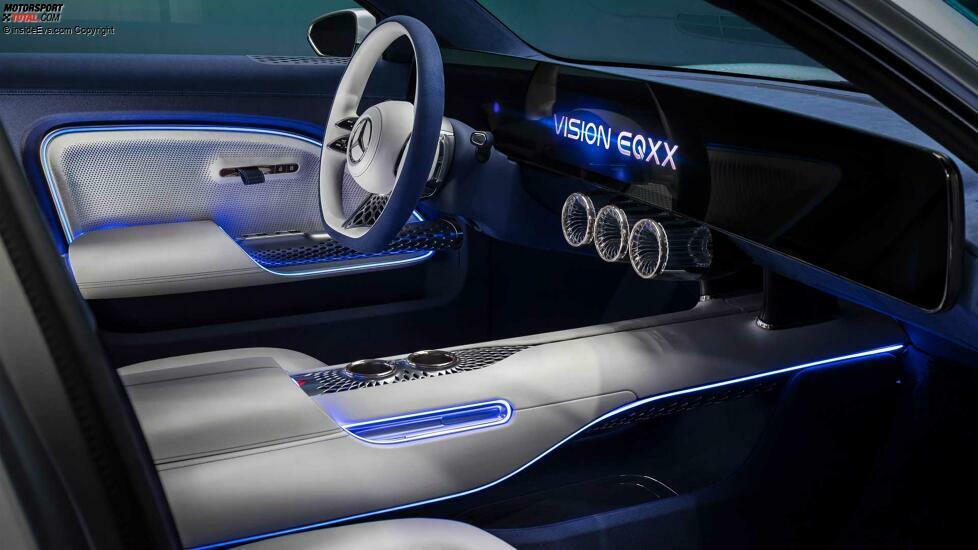 Mercedes Vision EQXX: Das Cockpit