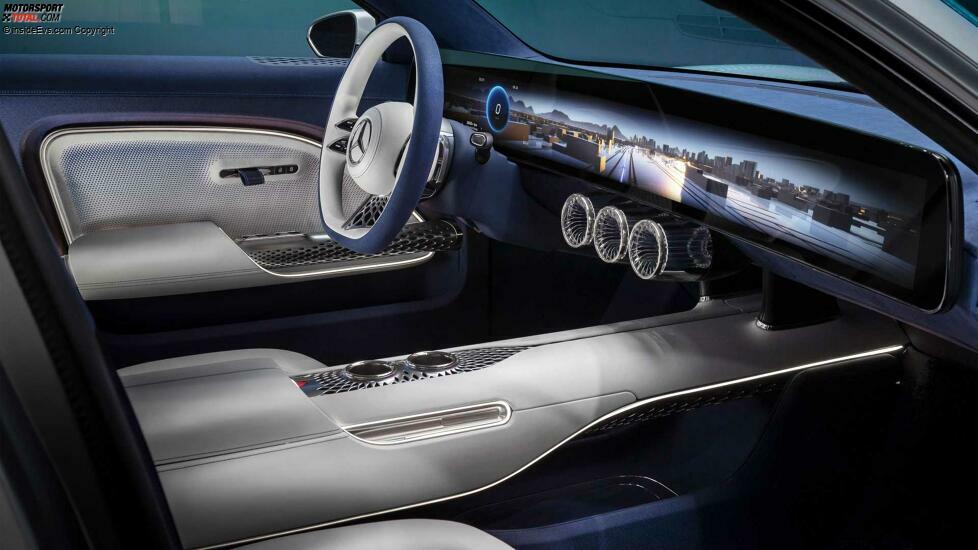 Mercedes Vision EQXX: Das Cockpit