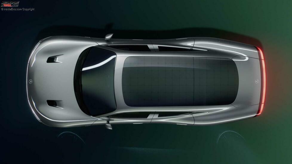 Mercedes Vision EQXX: Hinten schmaler als vorne, und ein Solardach oben drauf