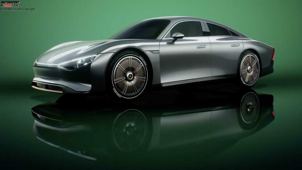 Mercedes Vision EQXX: Fast schon zu sportliche Optik für nur 150 kW Antriebsleistung