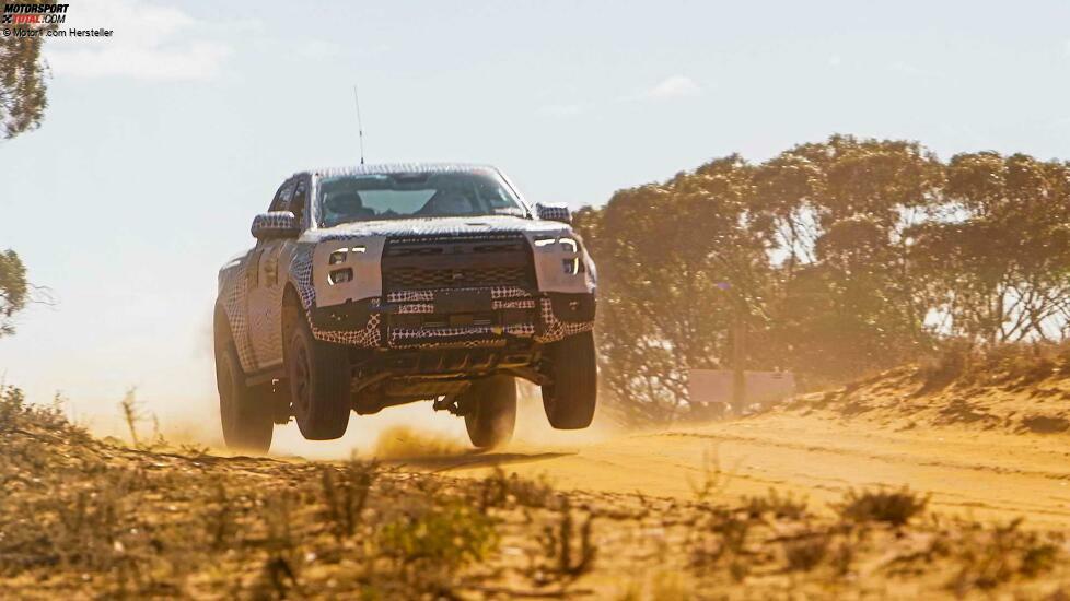 Ford Ranger Raptor (2023) offizielle Teaserbilder