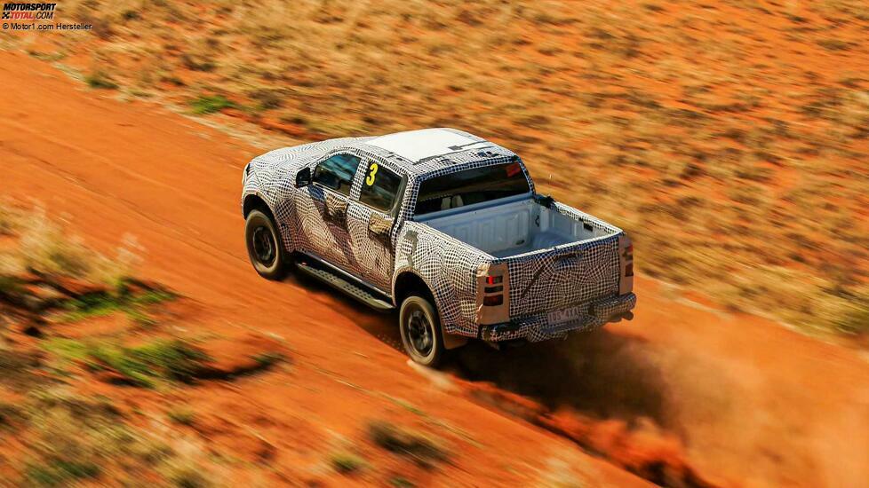 Ford Ranger Raptor (2023) offizielle Teaserbilder