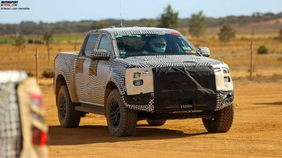 Ford Ranger Raptor (2023) offizielle Teaserbilder