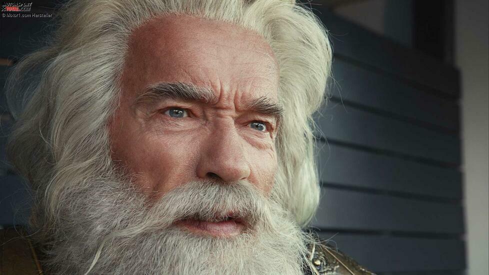 2022 BMW Super Bowl Ad Arnold Schwarzenegger Face