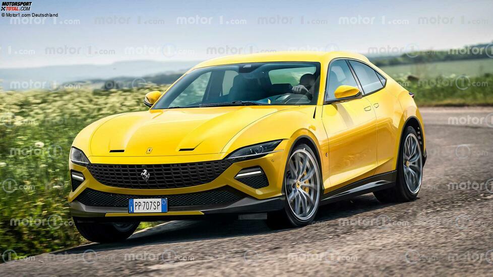 Ferrari Purosangue, il render esclusivo del SUV