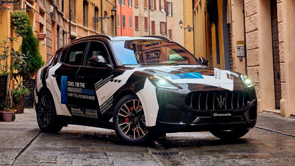 Maserati Grecale (2022) mit geringer Tarnung