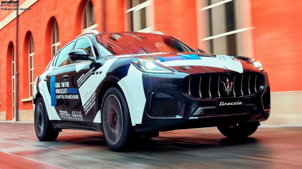 Maserati Grecale (2022) mit geringer Tarnung