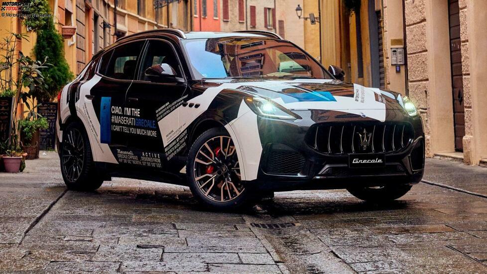 Maserati Grecale (2022) mit geringer Tarnung