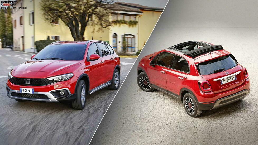 Fiat 500X Hybrid (2022) und Fiat Tipo Hybrid (2022)