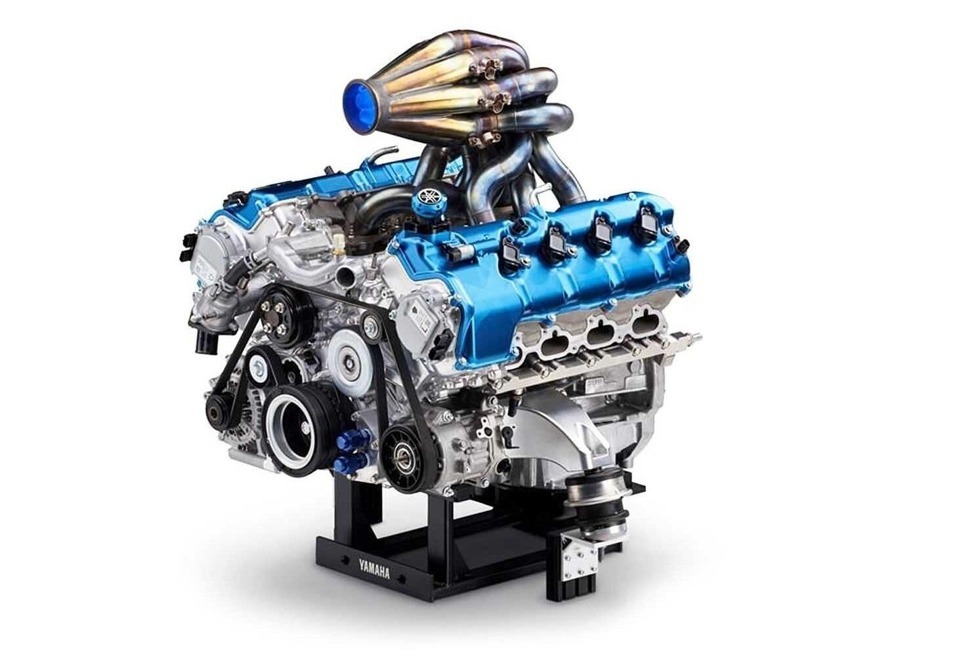 Das Aggregat basiert auf dem 5,0-Liter-Achtzylinder des Lexus RC F ...