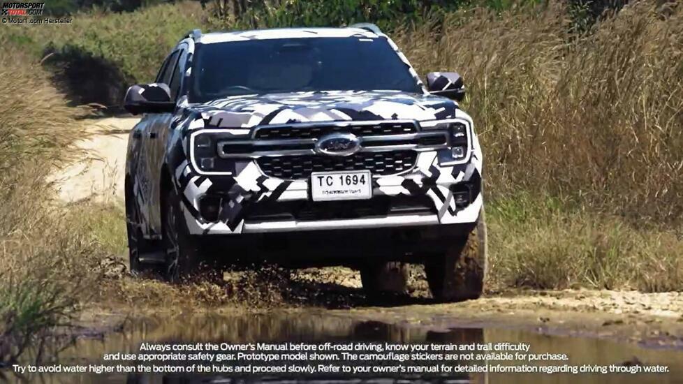 2022 Ford Everest Teaser