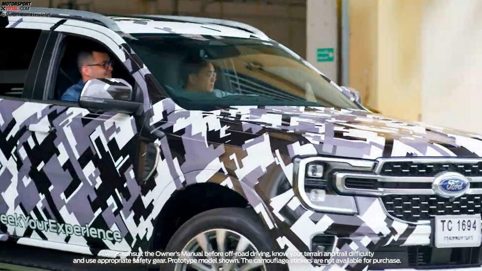 2022 Ford Everest Teaser