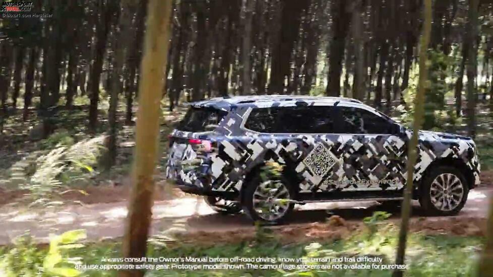 2022 Ford Everest Teaser