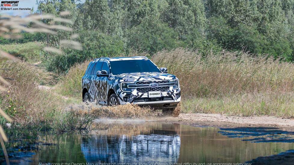 2022 Ford Everest Teaser