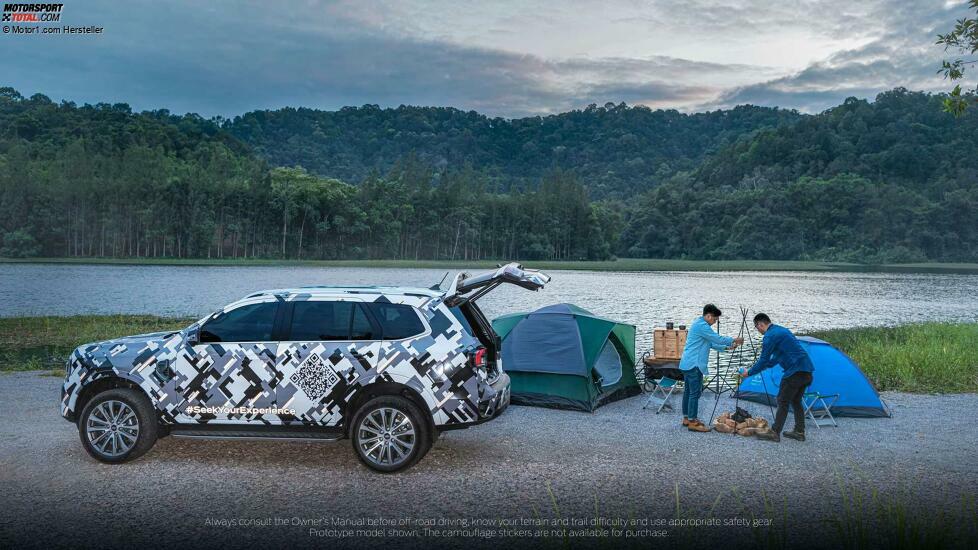 2022 Ford Everest Teaser