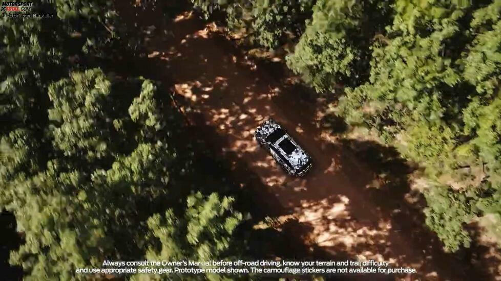 2022 Ford Everest Teaser