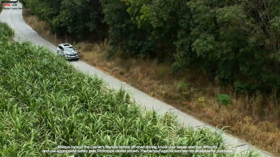 2022 Ford Everest Teaser