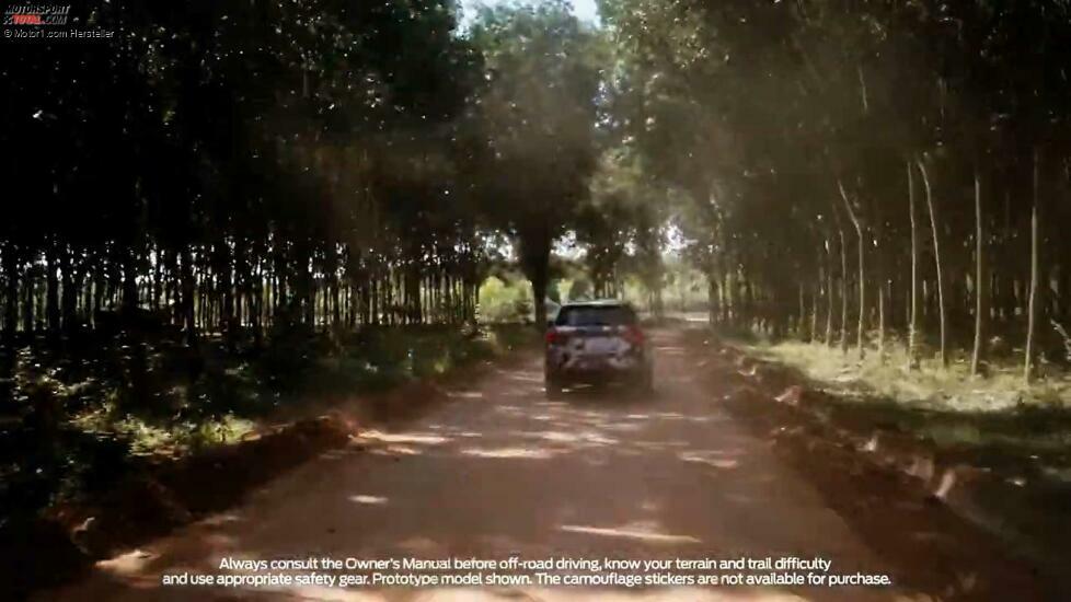 2022 Ford Everest Teaser