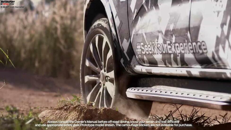 2022 Ford Everest Teaser